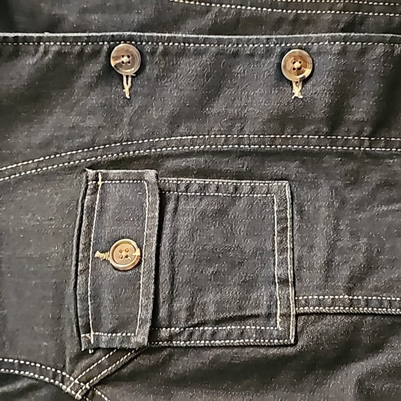 Susan Graver Petite Stretch Denim Vintage Utility Jean Jacket. BNWT. Never worn. - Picture 6 of 13